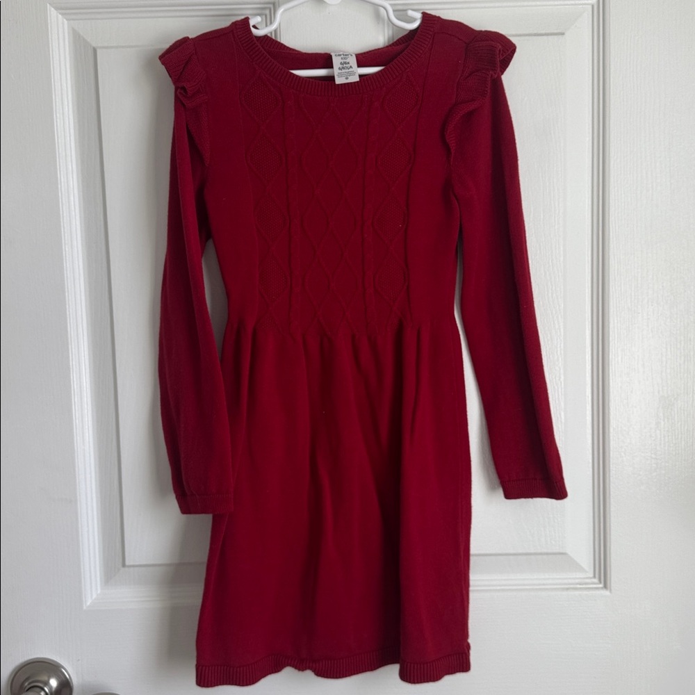 Carter's Red Knit Dress for Kids